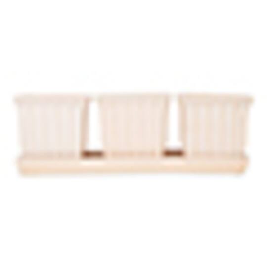 Square Ceramic Small Planter Set